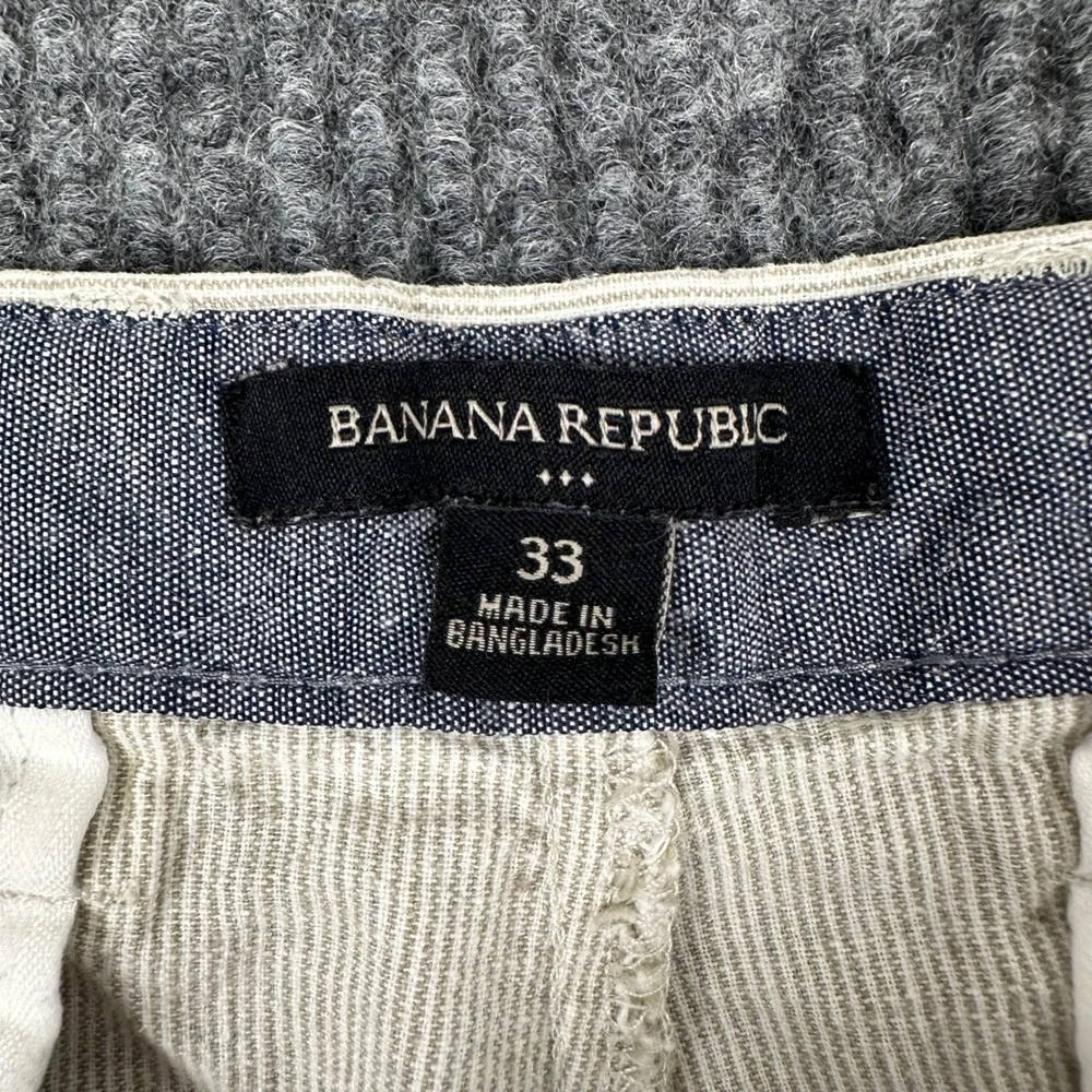 Banana Republic Linen Blend Shorts Mens 33 10